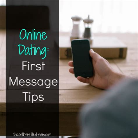 first message to write online dating